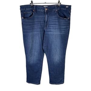 Universal Thread Slim Straight Jeans 18/34R Women’s Dark Wash Pre-Owned